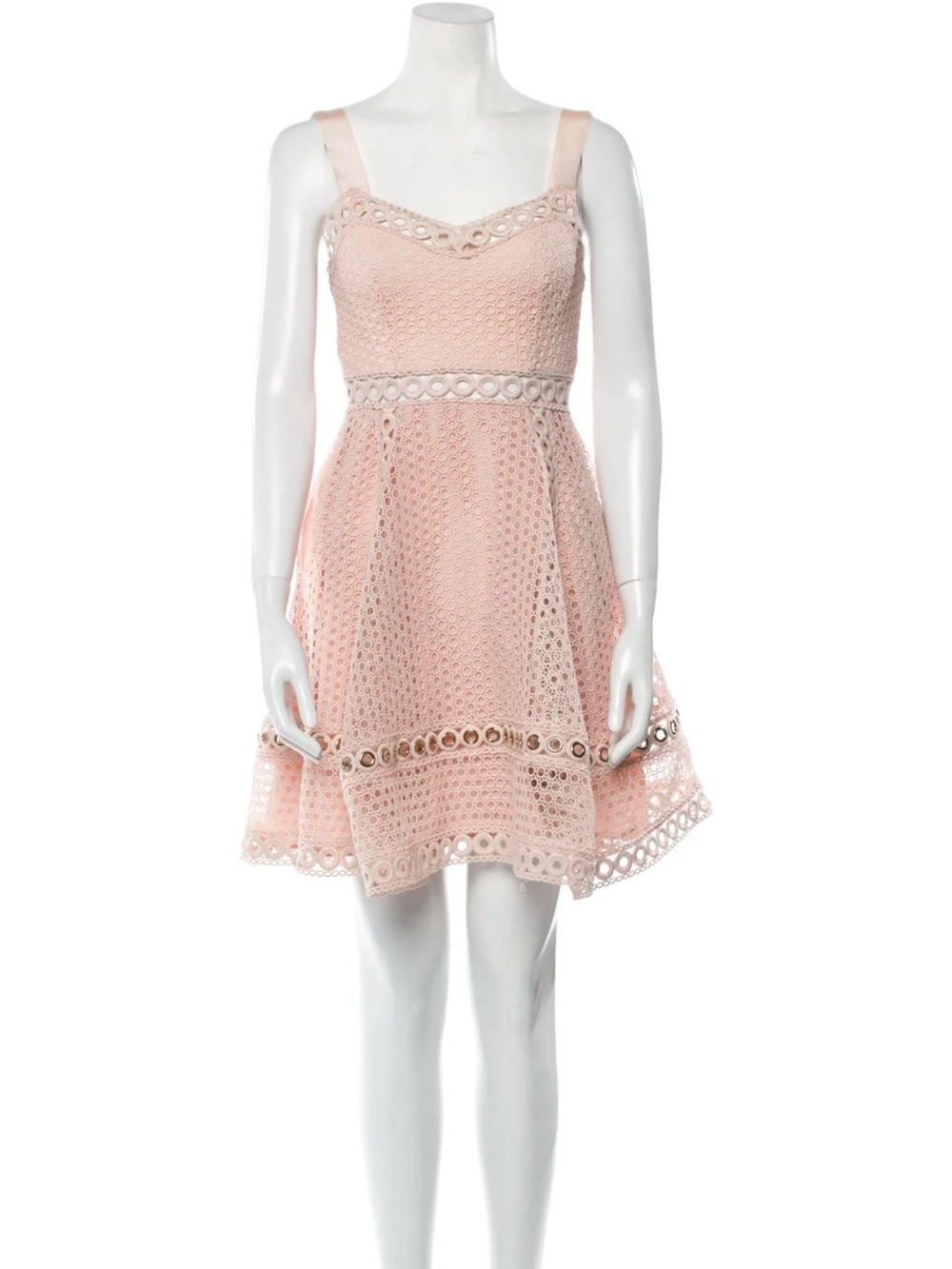 MAJE Ravi Dress Nude Sz 1 (0-2) - Picture 4 of 9